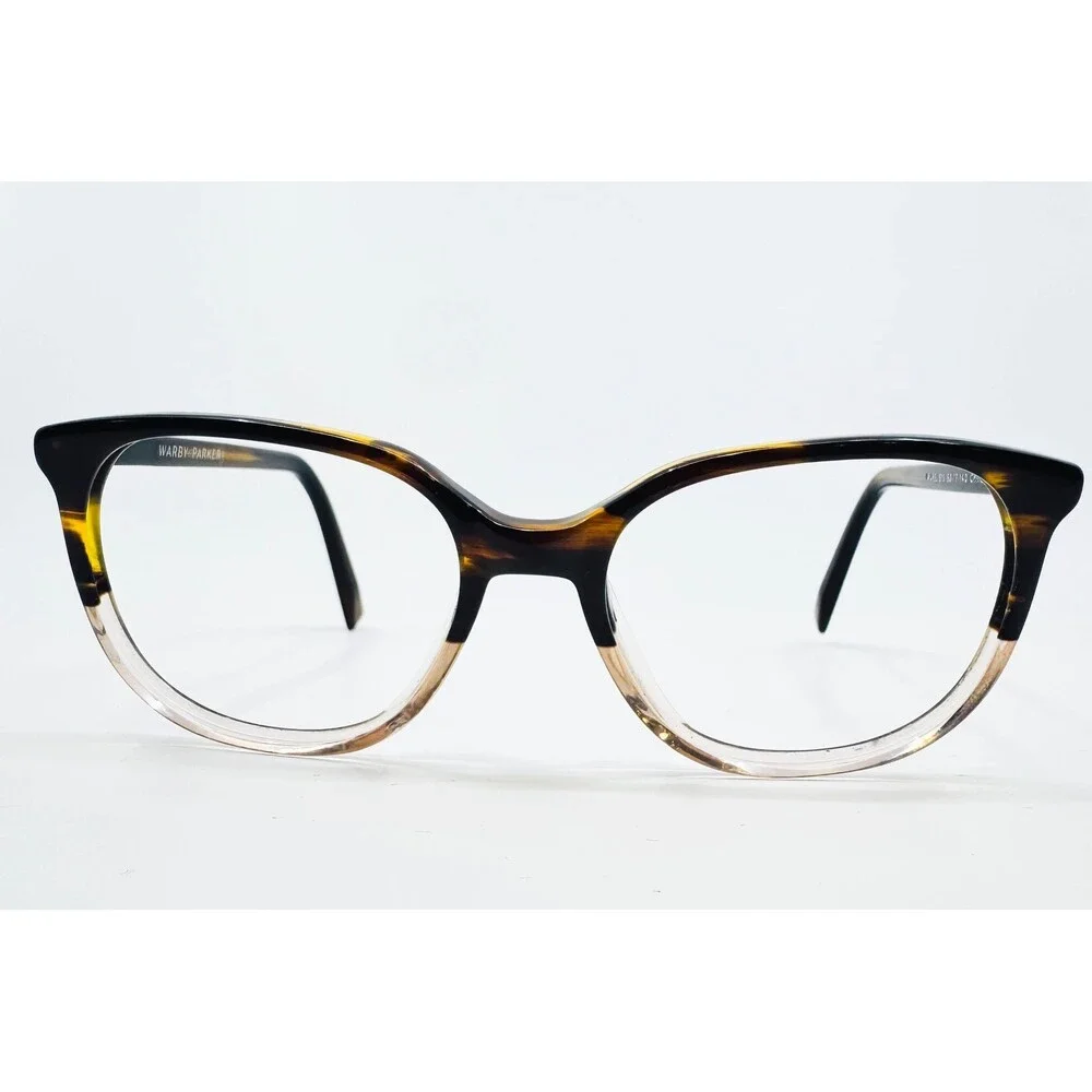 Warby Parker Eyeglasses Womens Tortoise Laurel 615 Cat Eye 52-17-140